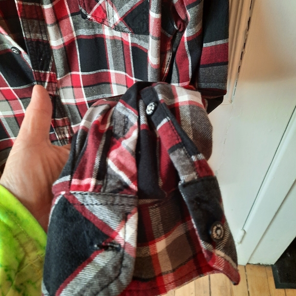 SOLD JEN'S BUNDLE black and red really comfy long short by Noize size L - Picture 6 of 7